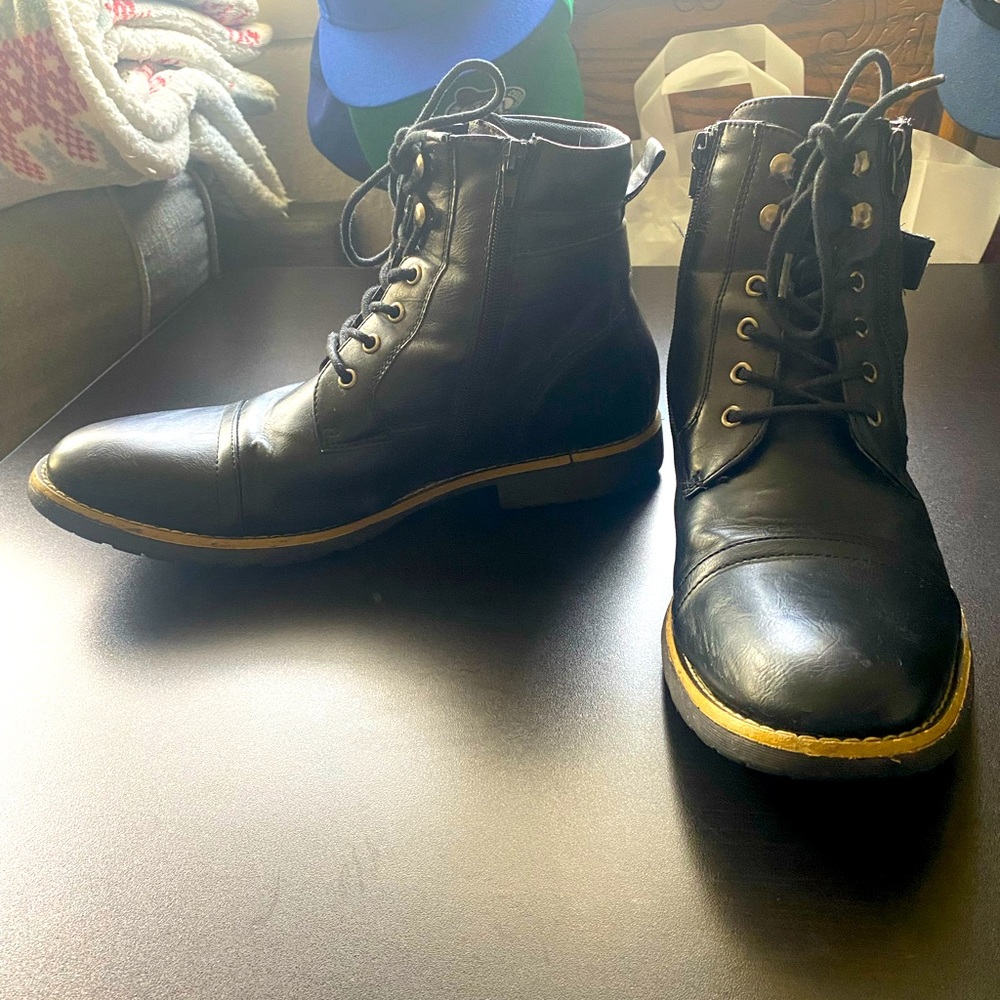 Vostey Men’s Motorcycle Boots
